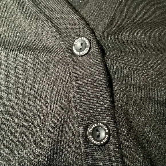 Stitch shoppe by loungefly universal monsters cropped cardigan, black, size: M - Picture 4 of 11